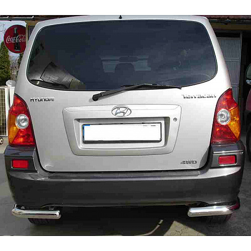 Rear Bumper Corner Protection Bars, guards HYUNDAI TERRACAN _ car / accessories